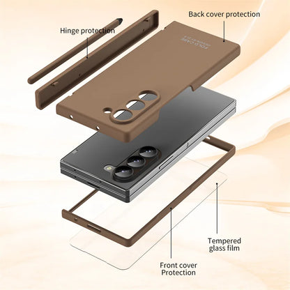 SilkFlex Liquid Silicone Case for Z Fold 6, 5, 4 – Hinge Protection & S Pen Slot