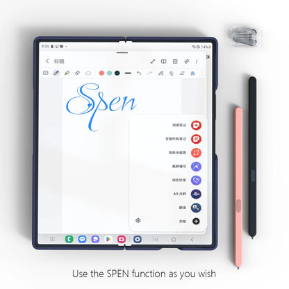 SleekGuard Z Fold 6 Case S-Pen & Shockproof Protection
