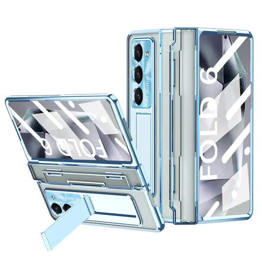 360° Armor Hinge Folding Transparent Case 2.0 - Z Fold 6